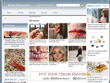 Tablet Screenshot of homedirectory.biz